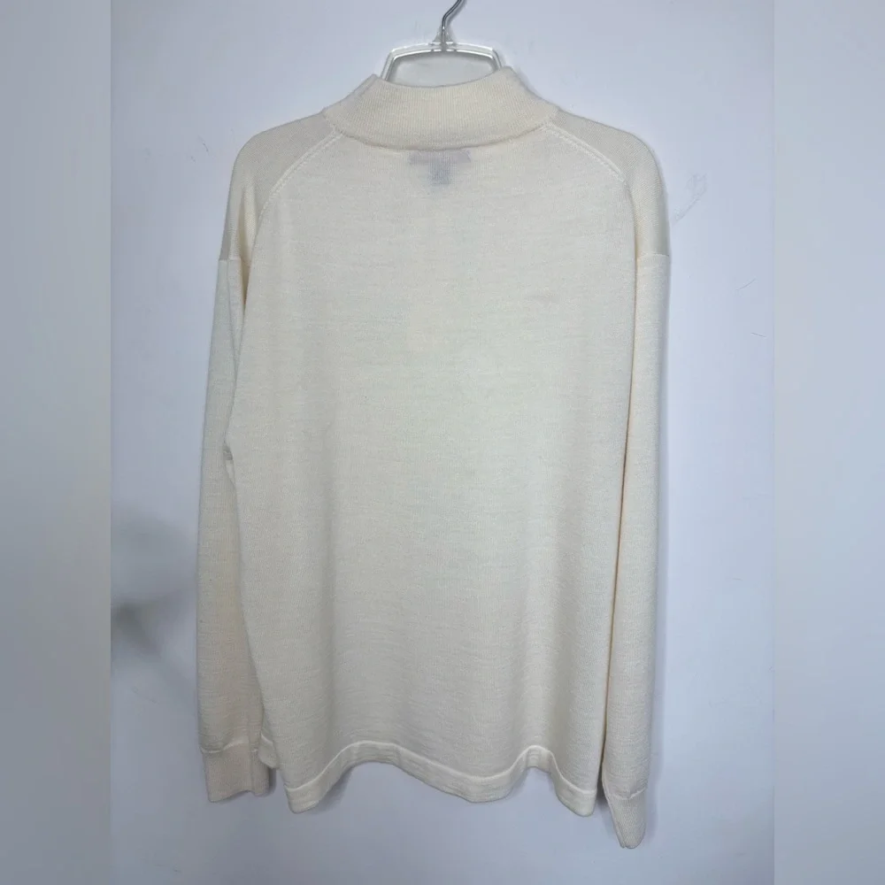 BN6 Linea Uomo Merino Wool Italian Sweater Lightweight Preppy Fall Winter‎ XXL